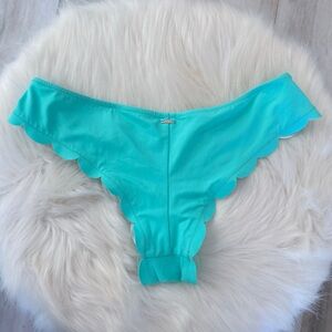 VS Pink Scallop Bikini Bottoms